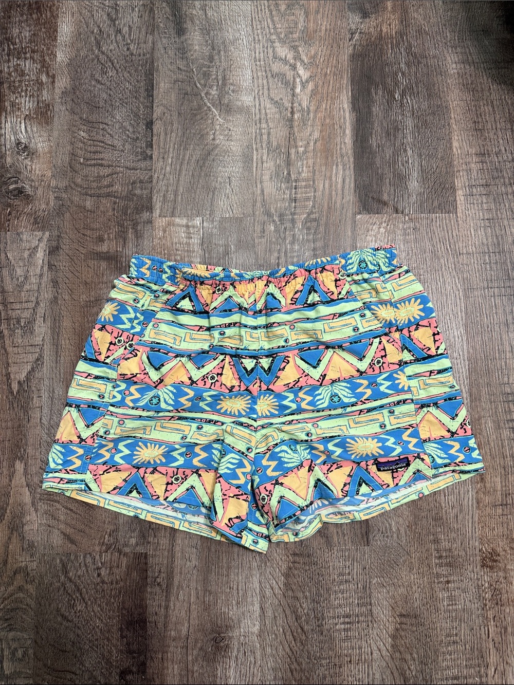 Patagonia Baggies Shorts Multi-Colored Patterned 5 inch (W M)